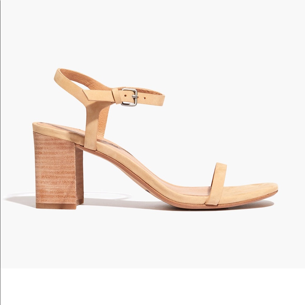 The Holly Ankle-Strap Sandal in Leather